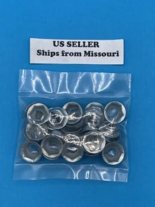 1/4" Stud Thread Cutting Nuts PAL Emblem Name Plate Chevy Ford Dodge (Bag of 25) - Imagen 1 de 7