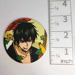 A76131 Gintama Cloth Can badge Collection Toushirou Hijikata - Picture 1 of 3