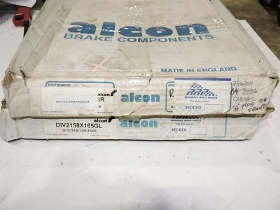NUEVO Rotores de freno delanteros tipo B de espesor Alcon 1.125" 12 5/8" OD 12 pernos NASCAR ARCA Foto 1 de 4