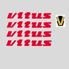 Vitus Bicycle Frame Stickers - Decals - Red n.510