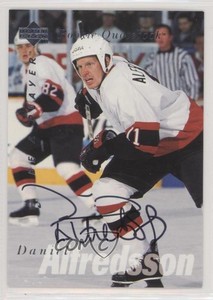 1995-96 Upper Deck Be a Player Auto Daniel Alfredsson #S171 Rookie Auto RC HOF