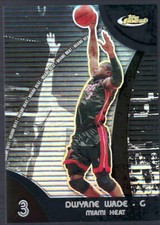 2007-08 Finest Refractors Black #3 Dwyane Wade #40/75