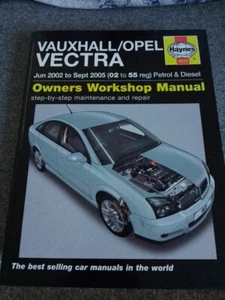 vauxhall vectra Haynes Car Manual (02 To 55 reg) - Picture 1 of 5