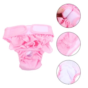 Pet Physiological Pants Puppy Diaper Dog Sanitary Diapers Large Nappies - Picture 1 of 12