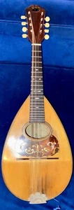 Antique C.F. Martin Bowlback Mandolin c1900 Natural - Picture 1 of 18