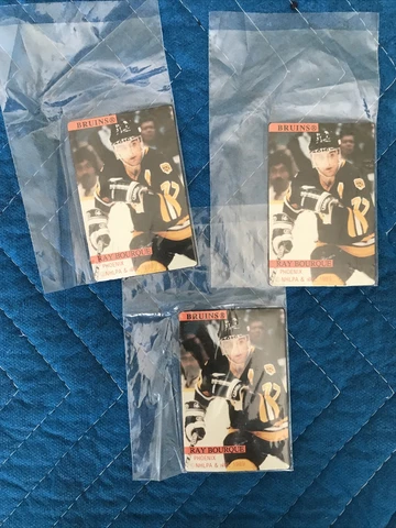 Ray Bourque Boston Bruins refrigerator magnets Lot Of Three NIP Free Shipping Cover