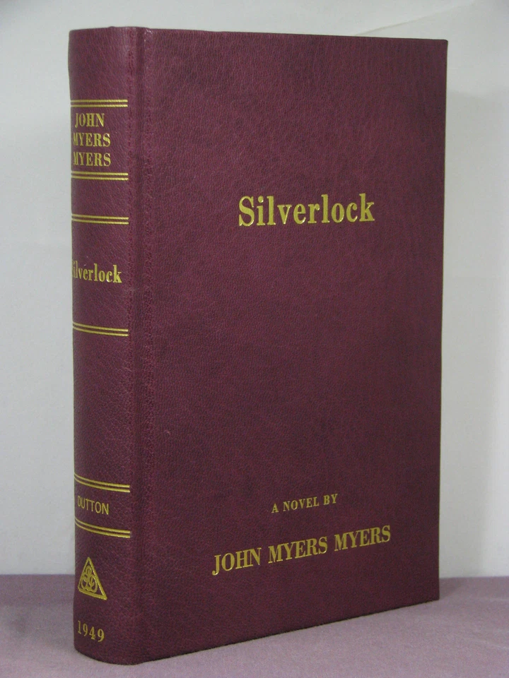 1st, with page signed by author, Silverlock by John Myers Myers(1949) in leather - Image 1 of 4
