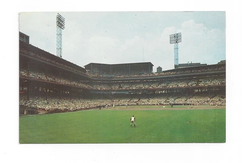 FORBES FIELD ORIGINAL POSTCARD PITTSBURGH PIRATES Cover