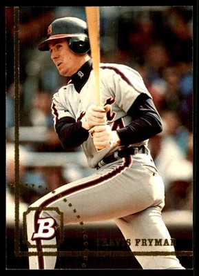 特拉维斯·弗莱曼 1994 年鲍曼 #621 老虎队 美国职棒大联盟 阅读 免运费 亲笔签名 Den — 第 1/2 张图片