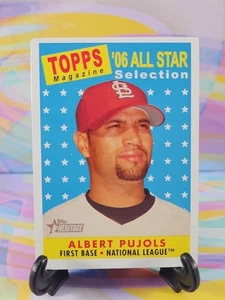 2007 Topps Heritage Baseball | Albert Pujols Cardinals '06 All-Star #476 - Picture 1 of 2