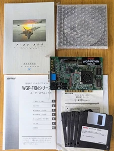 RARE Buffalo WGP-FX16N 3Dfx Voodoo Banshee 16MB SGRAM PCI video card WORKING - Picture 1 of 10