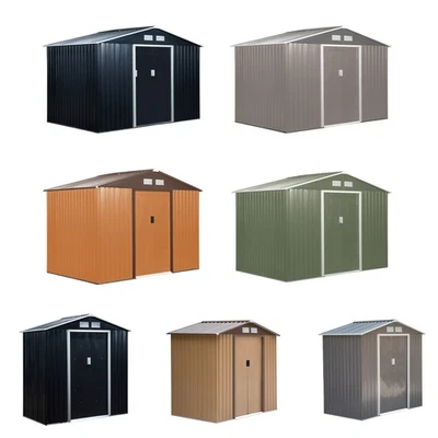 Tool shed garden shed tool shed garden cabinet tool cabinet metal - Image 1 of 4