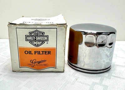 OEM Harley Davidson Oil Filter 63782-80 1980-85 Sportster & Big Twin Models NOS - Image 1 of 4