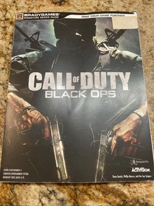 Call Of Duty Black Ops Signature Series guía de estrategia Brady Games libro de consejos - Imagen 1 de 3