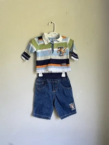 Vintage Disney Baby Tigger School Of Bounce Outfit Size 3/6 Months - Picture 1 of 5