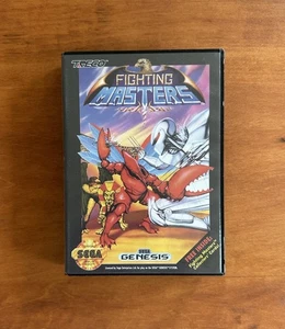 Fighting Masters (Sega Genesis) MINT Cond CIB Complete & Tested Ships Fast RARE - Picture 1 of 8