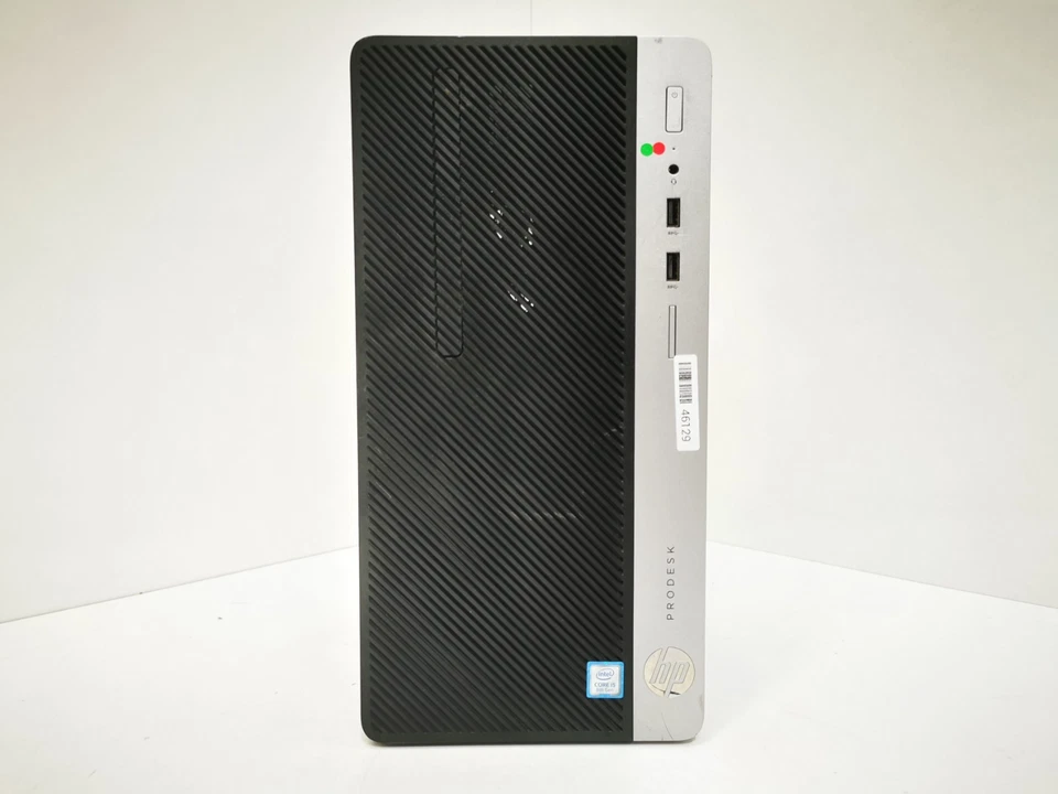 HP ProDesk 400 G5 Desktop PC - 8th Gen i5 / 8GB RAM / 256GB SSD / Windows 11 Pro - Image 1 of 4