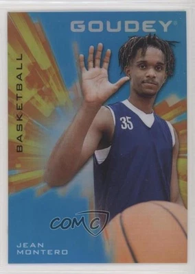 2021 Upper Deck Goodwin Champions Goudey Blue Platinum Jean Montero #G41 - Image 1 of 2