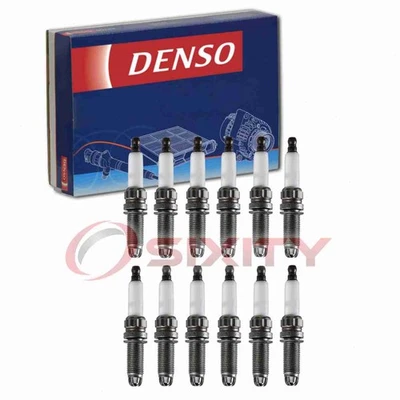 12 bujías Denso para BMW 760Li 2010-2015 6,0 L V12 encendido fotovoltaico secundario Foto 1 de 4