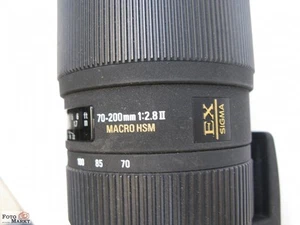Objetivo Tele-Zoom Sigma EX APO DG 2,8/70-200 II Macro HSM Para Cámara Nikon - Imagen 1 de 5