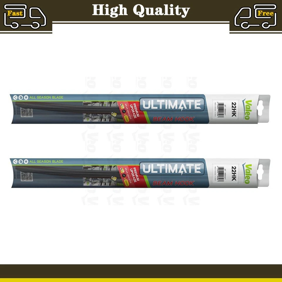 Para Ford F-150 1998~2018 2X Limpiaparabrisas delantero izquierdo derecho Valeo Foto 1 de 4