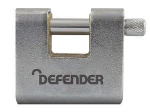 DEFENDER - Armoured Warehouse Block Padlock 80mm - Picture 1 of 1