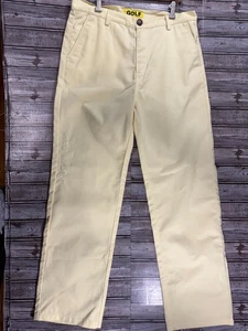Golf Le Fleur Herren gerades Bein Chino Hose Größe 34 Farbe gelb neu ohne Etikett Golf Wang - Bild 1 von 6