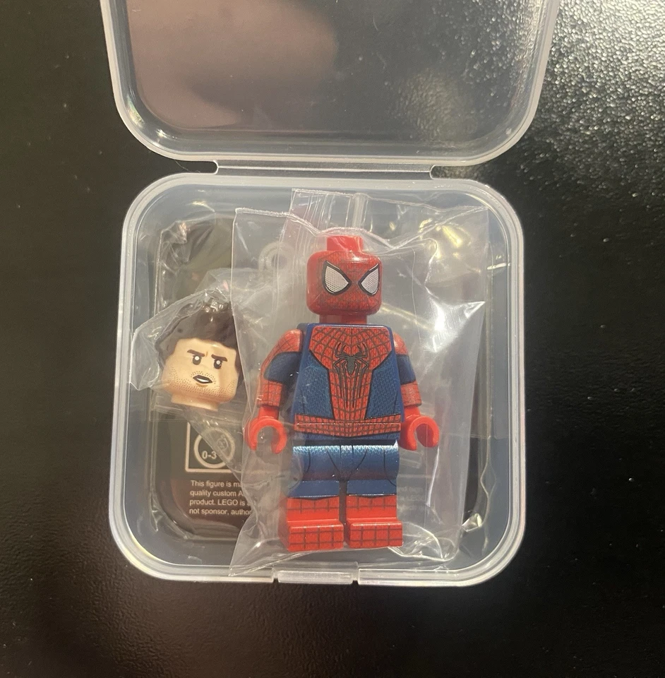 LEGO Phoenix Customs Amazing Arachnid V2 Spider-Man Figure Andrew Garfield - Image 1 of 1