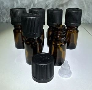 6 doTerra ätherisches Öl 5 ml Braunglasflaschen + generische kindersichere Verschlüsse - Bild 1 von 8