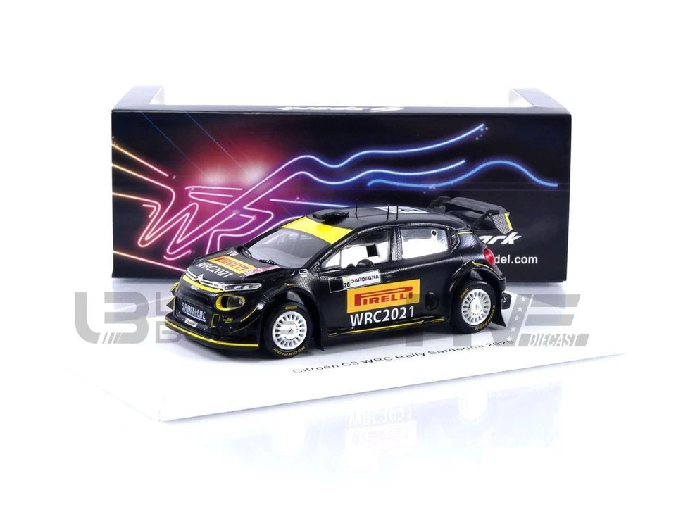 SPARK 1/43 - CITROEN C3 - RALLYE SARDAIGNE 2020 S6574 - Image 1 of 1