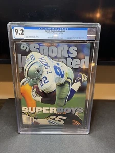CGC 9.2 Newsstand Edition Sports Illustrated-Emmitt Smith-February 5 1996 - Picture 1 of 1