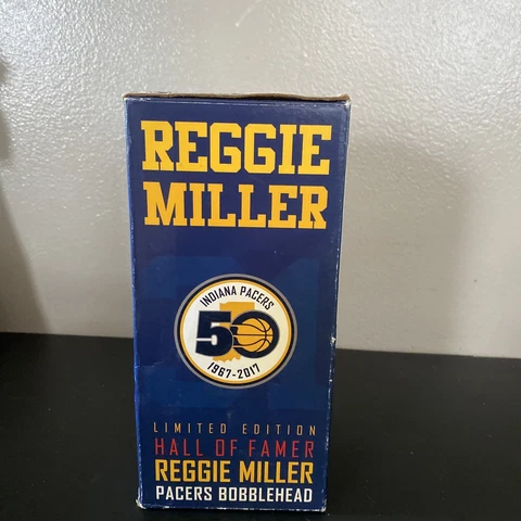 2017 Indiana Pacers Reggie Miller Bobblehead - 50th Anniversary Limited Edition Cover