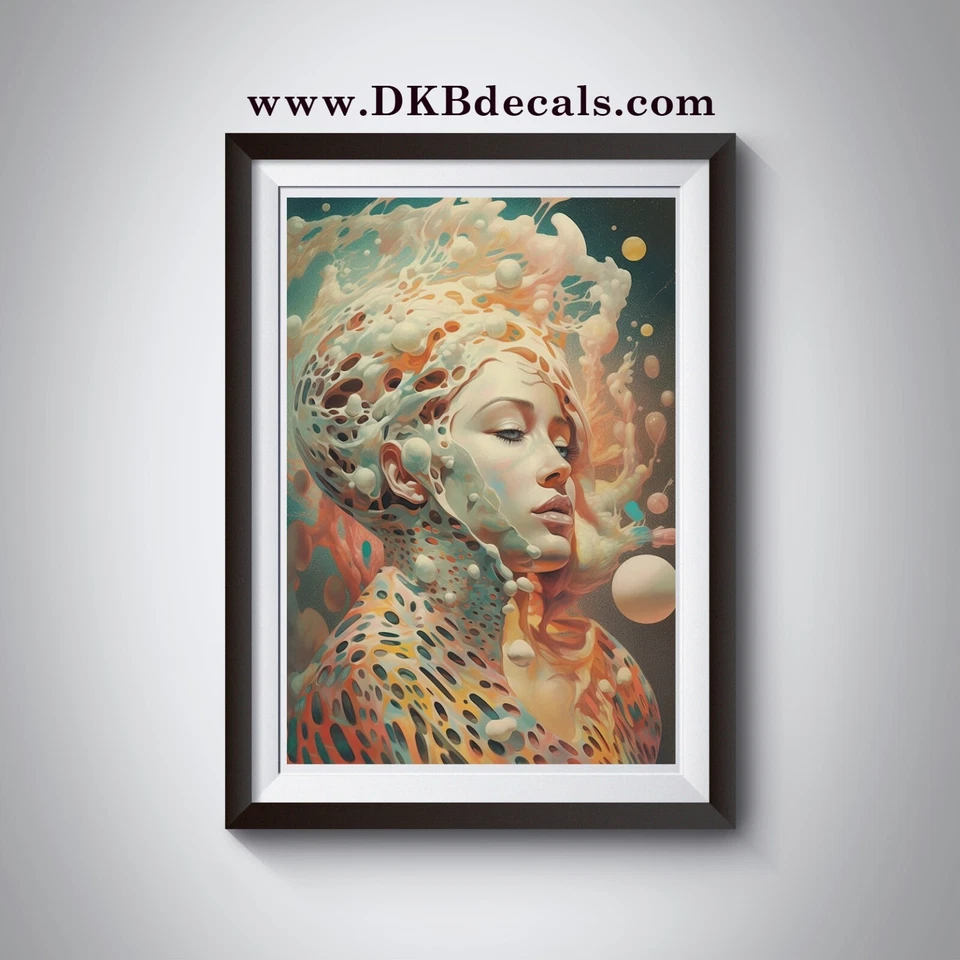 Surreal Psyprints - Trippy Psychedelic Poster Designs - Various Sizes Available - Image 1 of 1