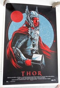 Mondo Poster Marvel THOR Limited Ed. Numbered Silk Screen Print Ken Taylor - Picture 1 of 6