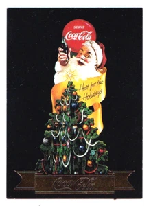 COCA COLA 1994 SERIE 3 GOLDFOLIE 1951 WEIHNACHTSMANN EINSTECKKARTE #S-30 - Bild 1 von 2