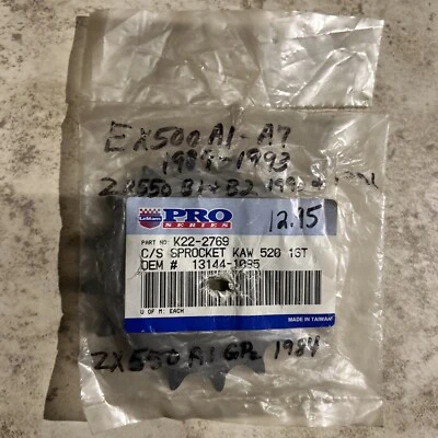 Piñón delantero de acero ilimitado para piezas nuevas K22-2769 16T KOR2 13144-1085 Foto 1 de 2