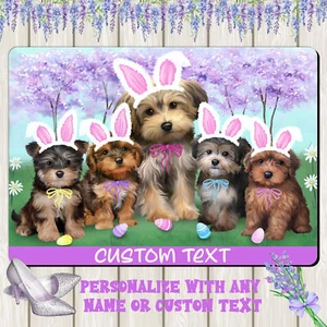 Yorkipoo Dog Floor Mat Personalized Pet Door Mat Valentine Day NWT - Picture 1 of 45