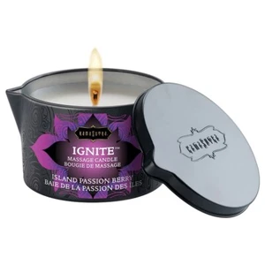 Ignite Massage Candle - Island Passion Berry - 6 Oz. - Picture 1 of 2