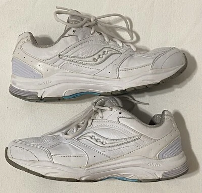Saucony Womens Grid Integrity ST 2 White Running Shoes Size 8 2E - Image 1 of 4