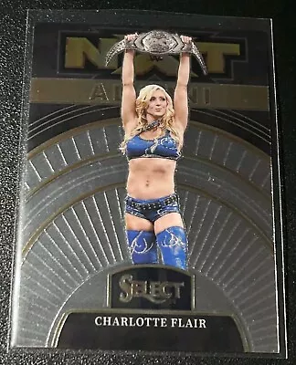 2024 Panini Select WWE NXT Alumni #3 Charlotte Flair Insert Card - Image 1 of 2