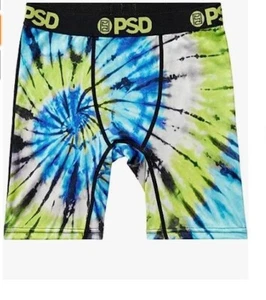PSD YOUTH Blue/Yellow Tie Dye Size Youth LARGE 14-16 (24" to 26" Waist) - Picture 1 of 2