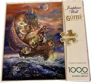 Rompecabezas Josephine Wall Glitter Edition Voyage To Murrlis Sea 1000 piezas usado - Imagen 1 de 4