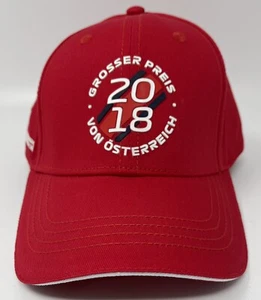 Formula 1 F1 AUS Austria Roundall Baseball Cap Hat 2018 GP by Fanatics NWT - Picture 1 of 6