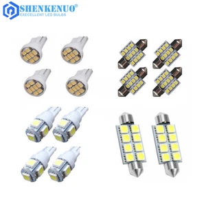 14X White LED Interior Package Kit For T10& 31mm Map Dome License Plate Lights - Picture 1 of 7