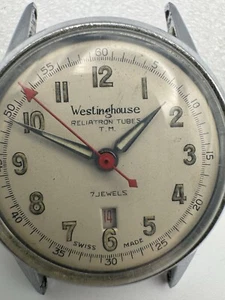 Vintage, Swiss Made, Westinghouse Mechanical Watch, 34mm, Running  - Picture 1 of 11