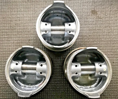 Pistones de motor AElite con anillos y pasadores (X3) - 66.6298 040 - para Fiat 128 y X1/9 Foto 1 de 4