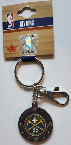 NBA - DENVER NUGGETS OFFICIAL TEAM KEY CHAIN KEY RING New Cover