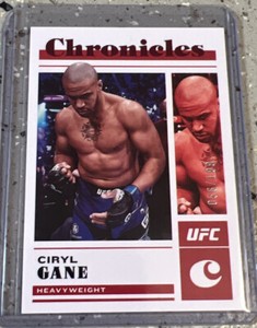 2023 Chronicles UFC Ciryl Gane Red /199 #4