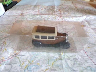 CITROËN C4 6 Glaces Bicolore Marron Ancienne DUBRAY 1/43 - Photo 1/4