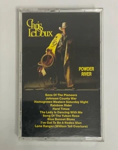 Chris Ledoux Powder River Cassette Capitol 1991 - Picture 1 of 4